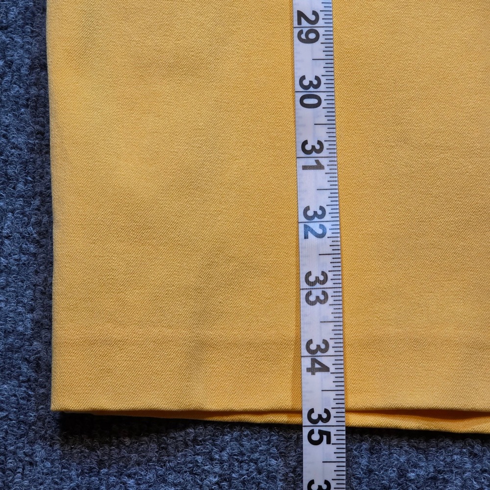 NWT Ann Taylor Sz 4 Yellow Square Neck Sheath Dress Short Sleeve Business Career - Picture 3 of 10